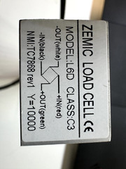 ZEMIC NTEP L6D 35kg C3 3B load cell IP65 With Cable