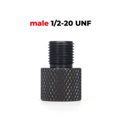Female 1/2-20 Unf to Male 1/2-28 Unef & Male 1/2-20 to Female 1/2-28 Adapter