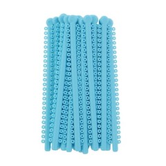 USA Orthodontic Elastics Ligature Ties Rubber Bands for Braces Color Black Grey