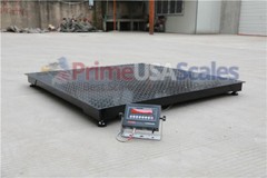 2,000 LB x 0.5 LB NTEP Optima 4′ x 4′ Floor, Pallet Scale