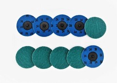 3″ Quick Change Discs – GRIT 24G – 25pcs per Box