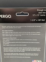 Pergo Perimeter Sealing Tape 1 3/8″ x 100′ Indoor Waterproof Flooring Sealant