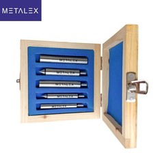 5 Pc Edge Center Finder Set Single Double End Wiggler Milling CNC Steel Tool Kit