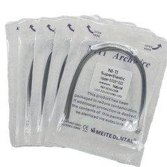 50X Dental Rectangular NITI Arch Wires Super Elastic Nature Form 10pc/pack