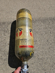 Survivair 30 MIN Carbon Air Tank 4500 PSIG SCBA Cylinder Expired 11/05-Retired
