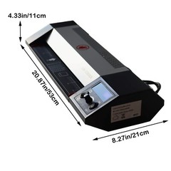A3 Commercial Thermal Laminator 4 Rolls Pouch Film Hot&Cold Laminating Machine