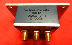 Mini- Circuits ZMSC-2-1 Coaxial Power Splitter/Combiner (1 MHz – 400 MHz)