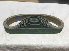 SUPERIOR ABRASIVES #A018108 SANDING BELTS 1.5″x30″ 80GRIT 10 NEW BELTS PER LOT