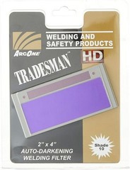 ArcOne T240‑10 Tradesman Auto-Darkening Welding Lens 2×4.25″ Horizontal Shade 10