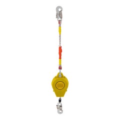 23ft Self Retracting Lifeline Lanyard Fall Arrester Protection+Hook Rope 330lbs