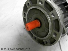 Electric Ac Motor, 0.16 Kw, 1680, Rpm, 260-350/440-600 Volts, 60 Hz,