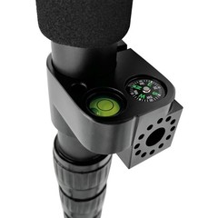 1.5M Portable RTK Rod Telescopic Pole Compass Level Bubble Surveying GNSS GPS