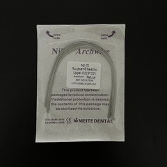 Dental Orthodontic Niti Super Elastic Rectangular Arch Wire Ovoid/Natural
