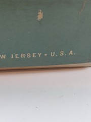 Vintage Bates 56 Desk Stapler Grey with Original Box & Swingline Staples USA