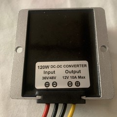 Waterproof DC Converter DC 36V to DC 12V 10A 120W Voltage Regulator Step Down