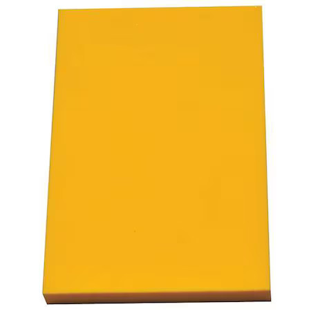 Foam Sheet, Crosslink, 12 In W, 24 In L, 3/8 In Thick, Yellow, Zusa-Xpe-685