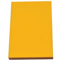 Foam Sheet, Crosslink, 12 In W, 24 In L, 3/8 In Thick, Yellow, Zusa-Xpe-685