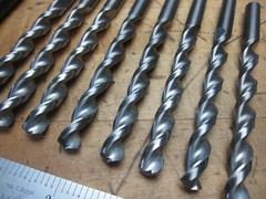 Guhring 2601 10.0 bright coat solid carbide parabolic jobber drill 10mm (@D21)
