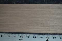 Composite Walnut Raw Wood Veneer Sheet 5.5 x 36 inches Engineered N5942-21