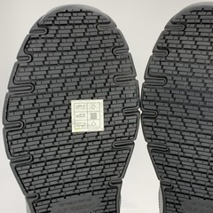Skechers Work Nampa Groton Men’s 7.5 Black Slip Resistant Memory Foam Shoes New
