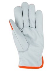 MAGID Leather Driver Gloves Leather, 24 Pairs, Size Large (1244HV) 9/L