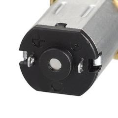 2 Packs DC 6V 40RPM Micro Speed Reduction Gear Motor, with Full Metal Gearbox