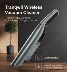Tranqwil Cordless Handheld Vacuum, Lightweight Portable Vacuum 1.4lbs, Powerf…