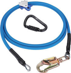 5/8’’ X 12 Ft Steel Wire Core Flipline, W/Better Grab Adjuster & Steel Swivel, A