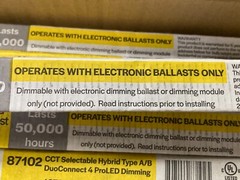 Halco LED Light Bulb 87102 12.5W T8 CCT, 48 Inch Dimming -25 PACK