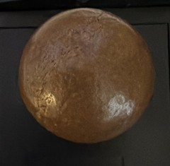 Solid Copper Sphere Ball Approximately 1 Inch Diameter 113 Grams Mill Grinding