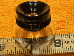 Vintage Peak Lupe 22X Magnifier SPI 1964 Optical Loupe Lens Made in Japan w/ Box