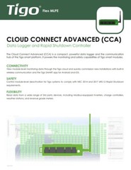 Tigo 346-00000-00 CCA Cloud Connect Advanced Solar Data Logger & Rapid Shutdown