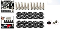 Durable M6 Bumper Washers & Fasteners – 20Pcs Engine Bay Enhancement Kit