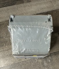 Thomas & Betts Red Dot Code Keeper Receptacle Cover CKMU | Weatherproof