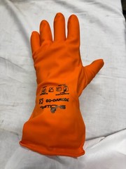 Chemical Resistant Nitrile Rubber 9mil Cleaning Gloves – Showa 707HVO – LARGE