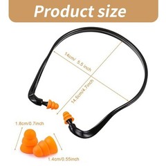 Earplug Headphones For Work Safety Earbuds Headphones Earplugs For Hearing