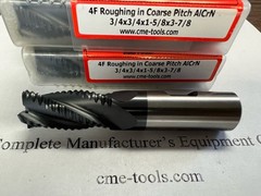 10pcs 3/4″ M42 cobalt roughing end mills AlCrN coated Coarse Pitch 1002-CO-34TN