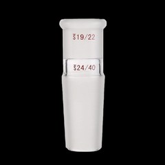 Glass Reducing Connecting Adapter from 9/22 Outer to 24/40 Inner Glass Joint …