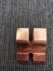 Burndy YSHG4429 Copper Compression Double H-Tap Connector 2 AWG-250 kcmil