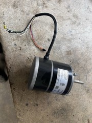 Telco Green NEMA 42 EC Motor BMNA42-180ES 230VAC 1.4A Corded 4in x 6in