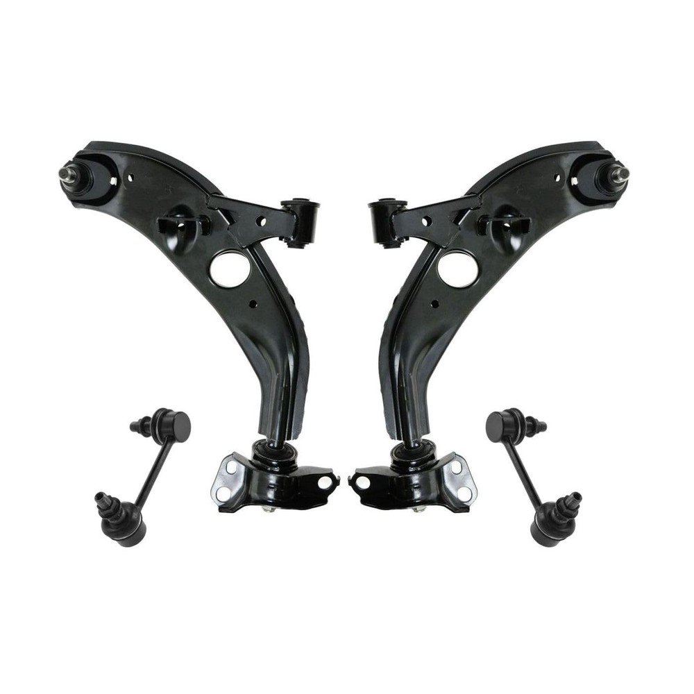 Control Arm Ball Joint Sway Bar Suspension Kit 4pc Mazda 626 1998-2002
