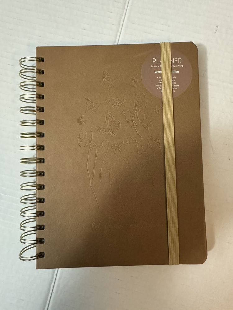 Decorative 2024 Planner. Jan-Dec 2024, Weekly Planner, So Many Fun Things To Use