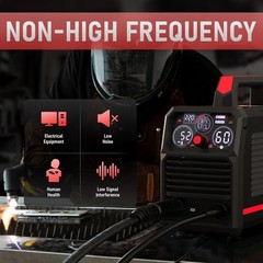 65A Non-HF Plasma Cutter, 110/220V Non-Touch Pilot Arc Cutting Machine