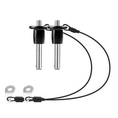 2 PCS Quick Release Pin 0.24 Inch 6mm Dia 0.78 20mm Ball Lock Pin 304 SS