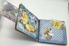 Junk Journal Delight Themed Medium Is Brown Paper Bags And Coffee Dyed Paper