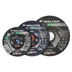 Walter 15L853 5 x 0.62 in.-11 Flexcut Mill Scale Flexible Grinding Wheel – 36…