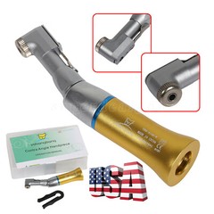 Dental Low Speed Contra Angle Straight E-type Motor Handpiece 2/4H Kit Fit NSK