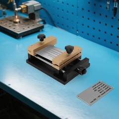 For Laser Marking Machine Fixture Double-track Design Sheet Cutting Holder