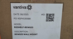 Vantiva RGSHELF-BGW620 Bracket Assembly Wal Mount, White
