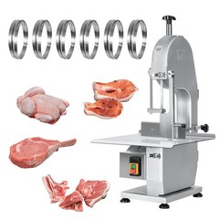 1500W Commercial Meat Bone Saw Heavy Duty Butcher Deli Bandsaw Food Processing